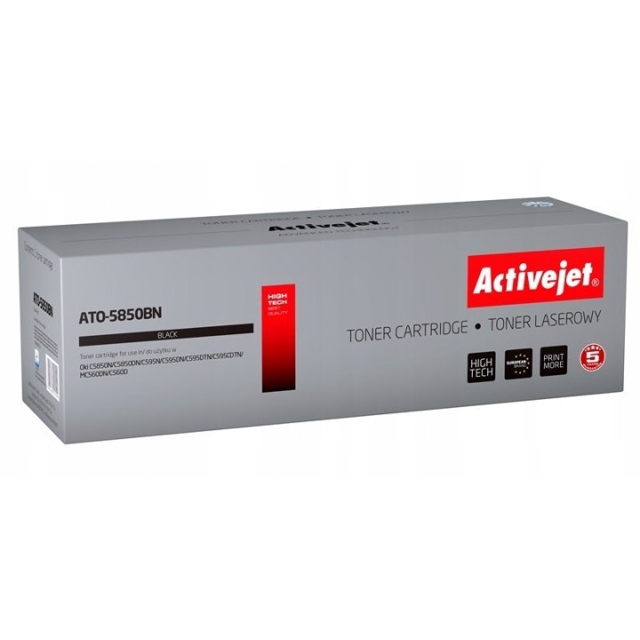 Toner Activejet ATO-5850BN (zamiennik OKI 43865724