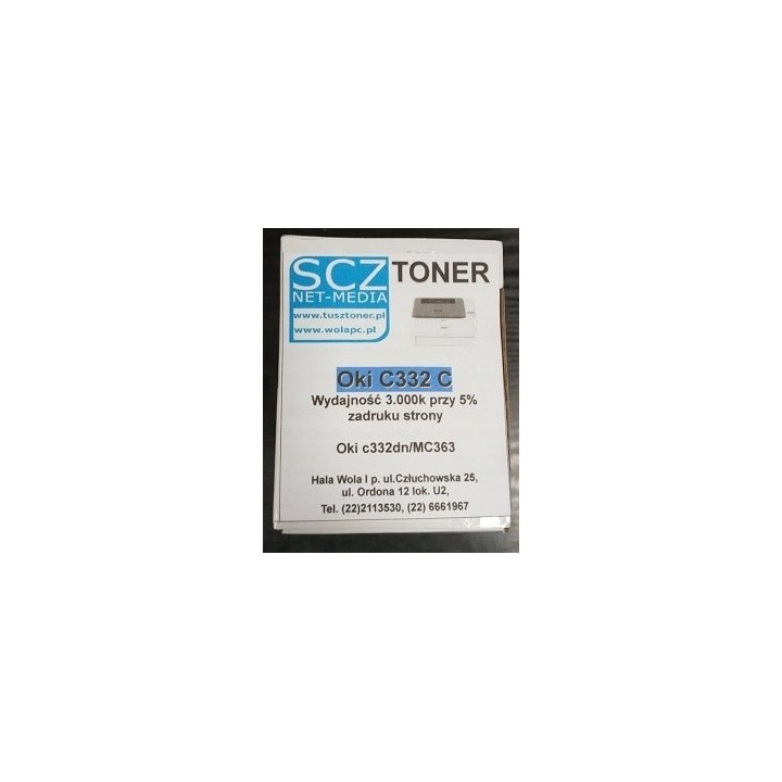 Toner LOC332/363C-OR