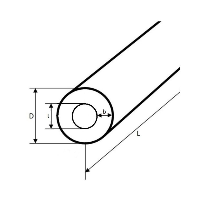 Tuleja Poliamid PA6 95x65x100 mm