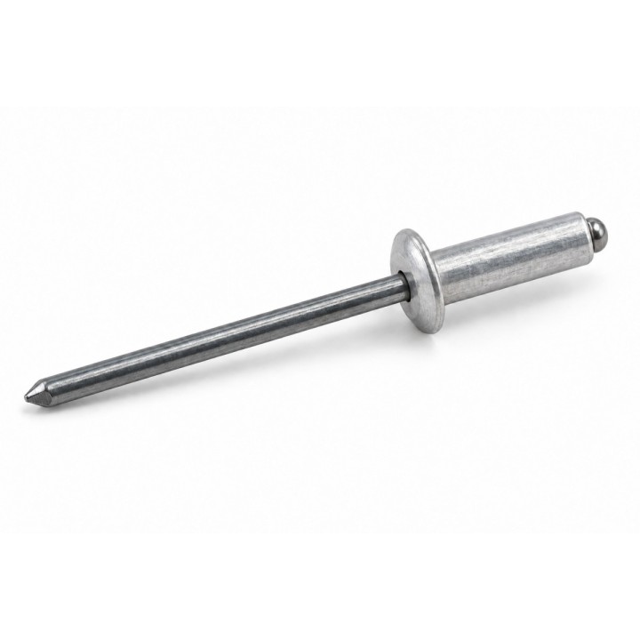 4,8x30 Nity zrywalne otwarte ISO 15977, aluminium/stal - 25 szt.