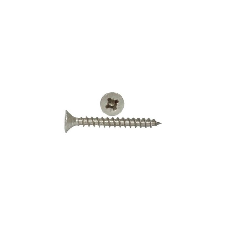 4x70 Wkręt do drewna łeb stożkowy nierdzewne 50 szt.