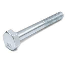 M10x1,25x45 Śruba z łbem sześciokątnym 8.8 ocynk galwaniczny DIN 960 - 2 szt.