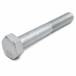 M12x180 Śruba z łbem sześciokątnym 8.8 ocynk ogniowy DIN 931 - 25 szt.