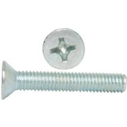 M2,5x10 Wkręty z łbem stożkowym ocynk DIN 965 20sz