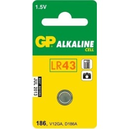 Bateria alkaliczna zegarkowa 1.5 V 186, LR43, V12GA, D186A