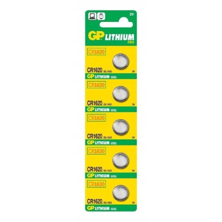 Bateria guzikowa litowa 3 V CR1620