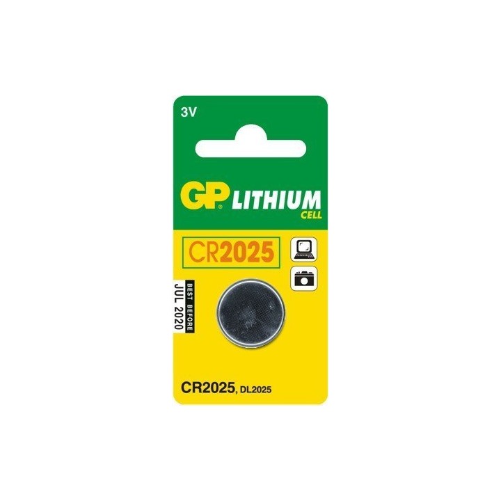 Bateria guzikowa litowa 3 V CR2025
