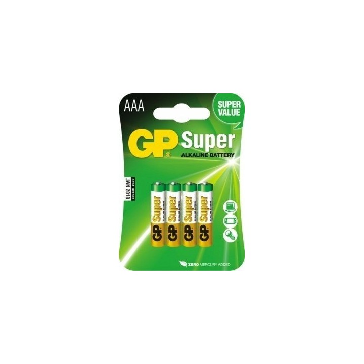Bateria super ALKALINE AAA LR3 1.5 V 6 szt.