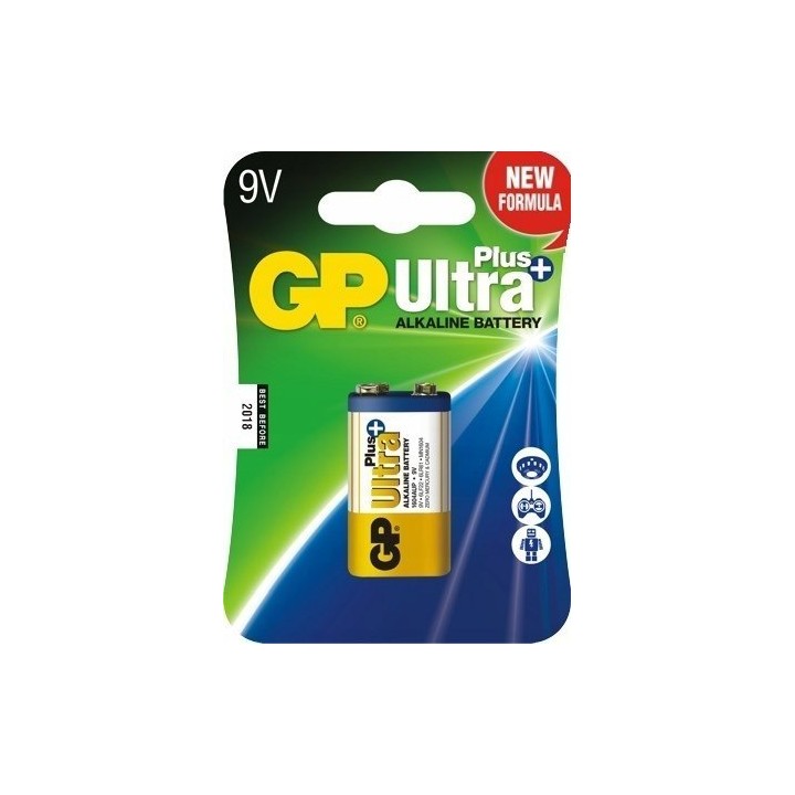 Bateria ULTRA+ ALKALINE 9 V 6LF22