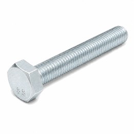 M6x45 Śruba z łbem sześciokątnym 5.8 ocynk galwaniczny DIN 933 - 10 szt.