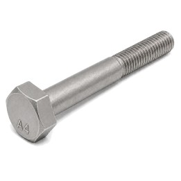 M6x50 Śruba z łbem sześciokątnym kwasoodporna A4 DIN 931 - 2 szt.