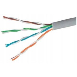 Kabel teleinformatyczny (skrętka) U/UTP 4 × 2 × 0,5 KAT.5E