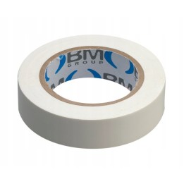 Taśma elektroizolacyjna 10 m*15 mm biała