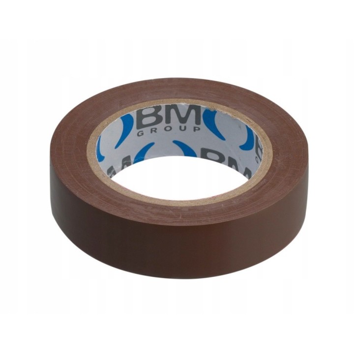 Taśma elektroizolacyjna 10 m*15 mm brązowa