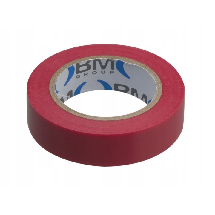 Taśma elektroizolacyjna 10 m*15 mm czerwona