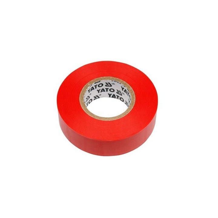 Taśma elektroizolacyjna 19 mm*20 m czerwona