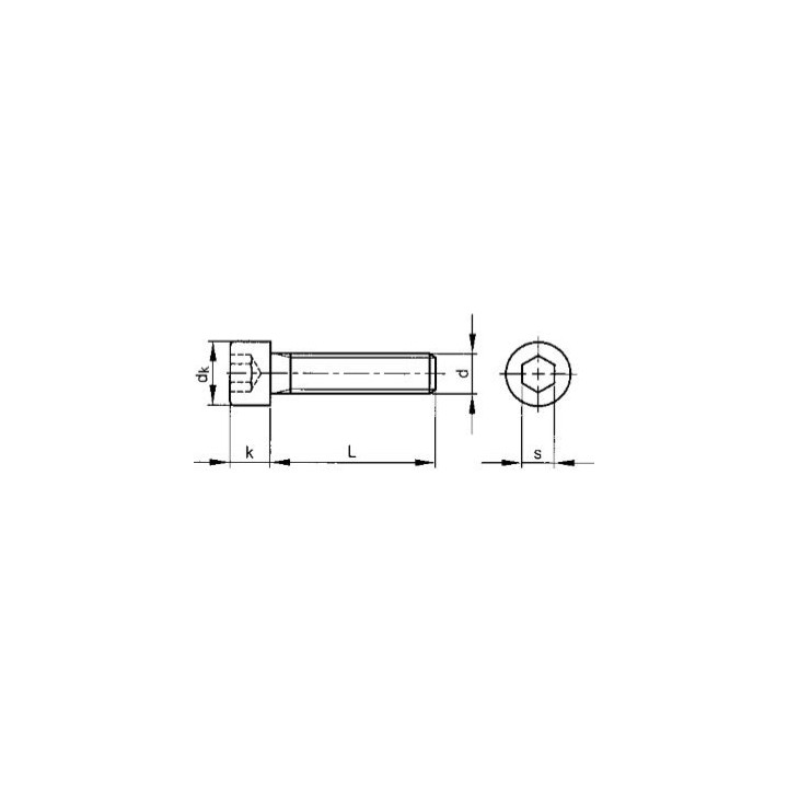 Śruby imbusowe M10x35 A4 DIN 912 PG
