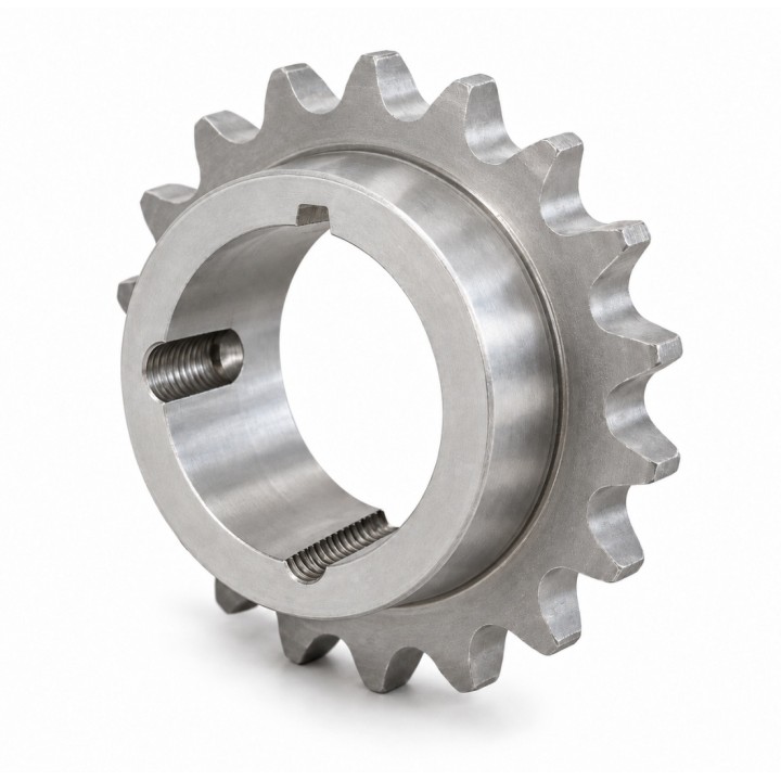 Koło łańcuchowe 08B-1 1/2" Z=24 pod Taper Lock 1610, niehartowane