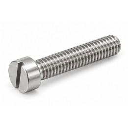 M5x10 Wkręty z łbem walcowym płaskim DIN 84, nierdzewne A2 - 200 szt.