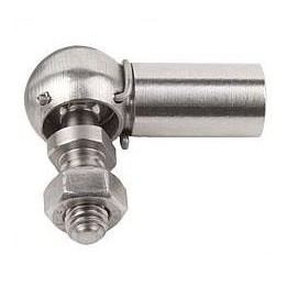 Przegub kątowy kulowy nierdzewny DIN 71802 CS13 M8