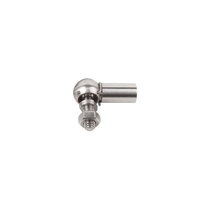 Przegub kątowy kulowy nierdzewny DIN 71802 CS13 M8