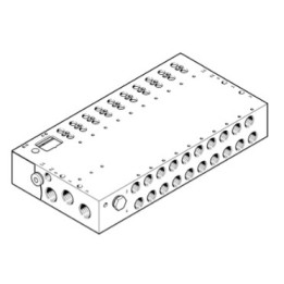 Płyta zaworowa VABM-L1-18W-G38-8-G FESTO