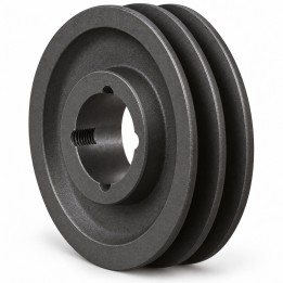 Koło pasowe SPZ 224/2 pod Taper Lock 2012 — Hubber — autorska wizualizacja poglądowa, bez tulei