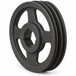 Koło pasowe SPZ 280/2 pod Taper Lock 2012 — Hubber — autorska wizualizacja poglądowa, bez tulei