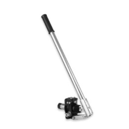 Pompa ręczna zbior. pod siłownik dwust. działania 12cm3, 3/8"BSP 380bar z zamkiem hydrau. i zaworem przecią. PMDVB 12cc-byB-s