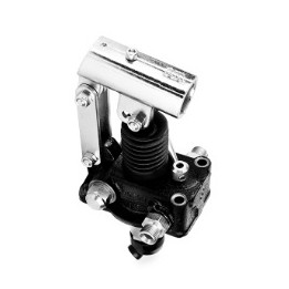 Pompa ręczna zbiornikowa pod siłownik dwustronnego działania 12cm3 3/8"BSP 380bar z zaworem rozładowczym PMD 12byB-s