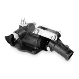 Pompa ręczna zbiornikowa pod siłownik jednostronnego działania 8cm3 380bar z zaworem i pokrętłem rozładowczym PMSE 8 [6065.0038]