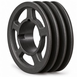 Koło pasowe SPZ 250/3 pod Taper Lock 2012 — Hubber — autorska wizualizacja poglądowa, bez tulei