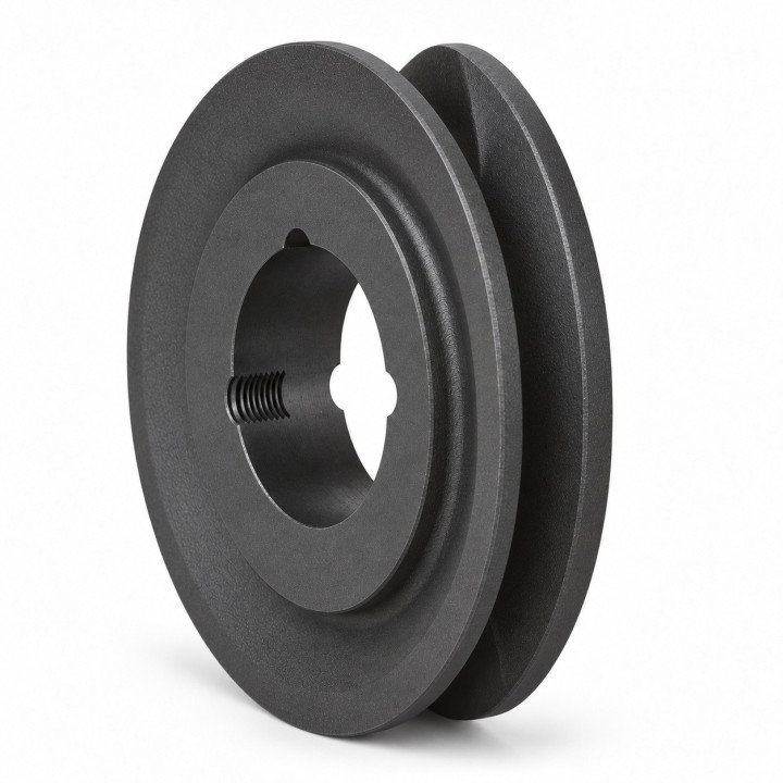 Koło pasowe SPA 132/1 pod Taper Lock 1610 — Hubber — autorska wizualizacja poglądowa, bez tulei