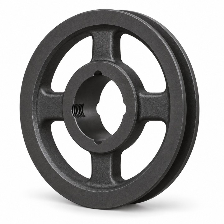 Koło pasowe SPA 250/1 pod Taper Lock 2012 — Hubber — autorska wizualizacja poglądowa, bez tulei