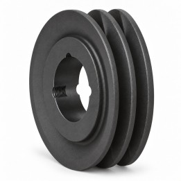 Koło pasowe SPA 67/2 pod Taper Lock 1108 — Hubber — autorska wizualizacja poglądowa, bez tulei