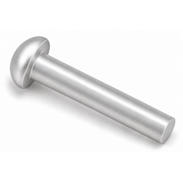 Nit pełny aluminiowy z łbem kulistym DIN 660 — wizualizacja rodziny produktu