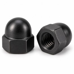 Nakrętka kołpakowa DIN 1587 A4 Black Oxide — ilustracja rodziny