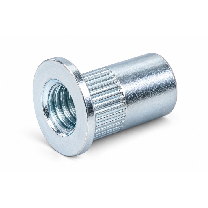 Nitonakrętka AN 315 — stal ocynkowana, kołnierz walcowy (płaski), ilustracja rodziny