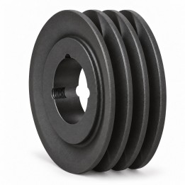 Koło pasowe SPA 100/3 pod Taper Lock 1610 — Hubber — autorska wizualizacja poglądowa, bez tulei