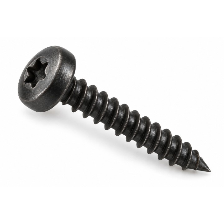 Wkręt samogwintujący ISO 14585 C A4 Black Oxide Torx — ilustracja rodziny