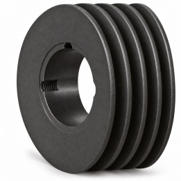 Koło pasowe SPA 200/4 pod Taper Lock 3020 — Hubber — autorska wizualizacja poglądowa, bez tulei