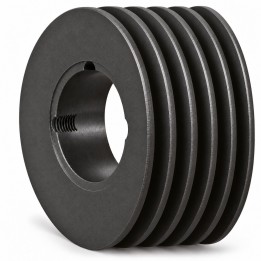 Koło pasowe SPA 100/5 pod Taper Lock 1615 — Hubber — autorska wizualizacja poglądowa, bez tulei