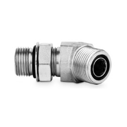 Przyłączka kolankowa 45° z przeciwnakrętką 1 1/16” UNF-1 3/16” ORFS 405605