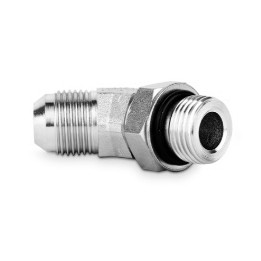 Przyłączka kolankowa 45° z przeciwnakrętką 3/4” UNF-3/4” JIC 5200-08