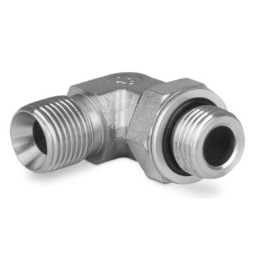 Przyłączka kolankowa z przeciwnakrętką 1” BSP-1” BSP 3900-16-16