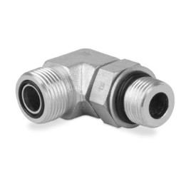 Przyłączka kolankowa z przeciwnakrętką 7/8” UNF-1” ORFS 6200-10-13