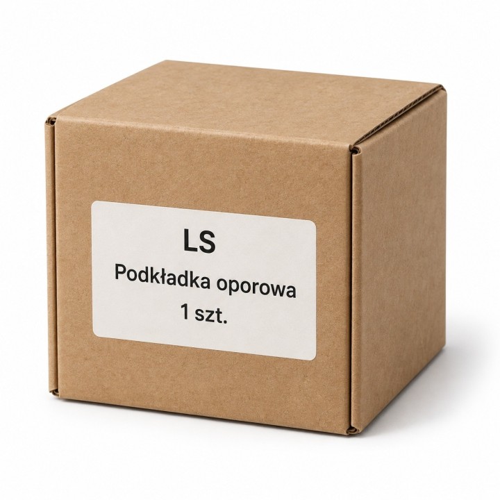 LS — neutralne poglądowe pudełko, podkładka oporowa, 1 szt.