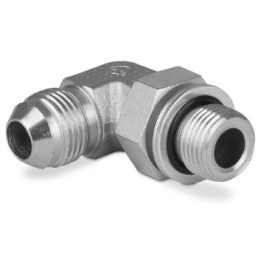 Przyłączka kolankowa z przeciwnakrętką M14x1,5-9/16” JIC 5400-14-06