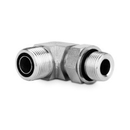Przyłączka kolankowa z przeciwnakrętką M16x1,5-11/16” ORFS 6320-16-09