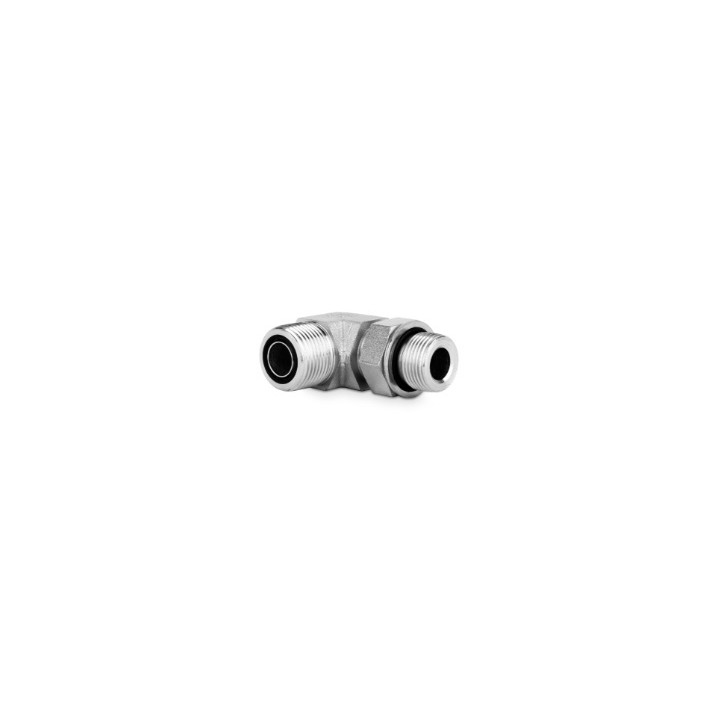 Przyłączka kolankowa z przeciwnakrętką M42x2-1 11/16” ORFS 6320-42-21